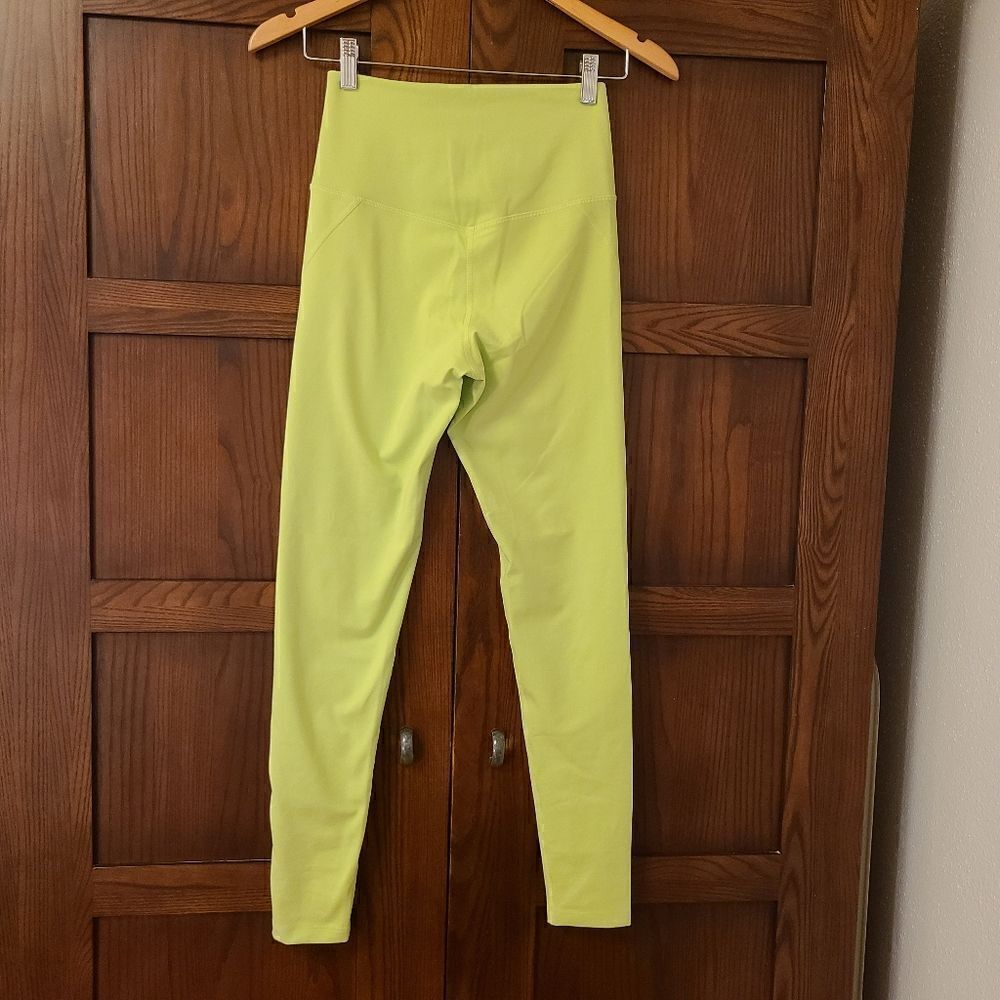 Girlfriend Collective Compressive High Rise Leggings Key Lime Size Small - Picture 5 of 5